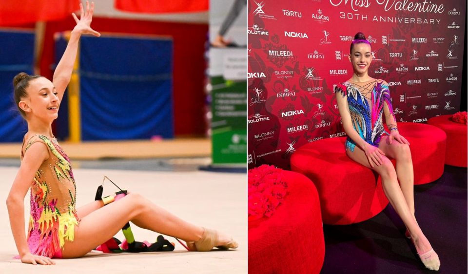 Два златни медали во ритмичка гимнастика за Македонија: Нов успех на сестрите Илина и Ева Соколовски во Германија